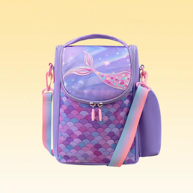 Unicorn Childrens Insulated Lunch Bag Waterproof Cartoon School Lunchbox For Kids