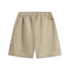 Li Ning CF Suo Solid Color Versatile Cargo Multi-Pocket Casual Shorts Men shorts Dark-Green AKSV221-5