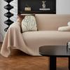 1pcs Soft Waffle Waterproof Sofa Cover with Modern Cream Style Home Seasonal Universal Soft Seat Cushion Sofa Cover Blanket
