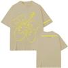 2026 Summer ZaraLarsson New Style T-Shirt Midnight Sun Summer Tee Fashion 100% Cotton T-shirt Comfortable O-neck Tops