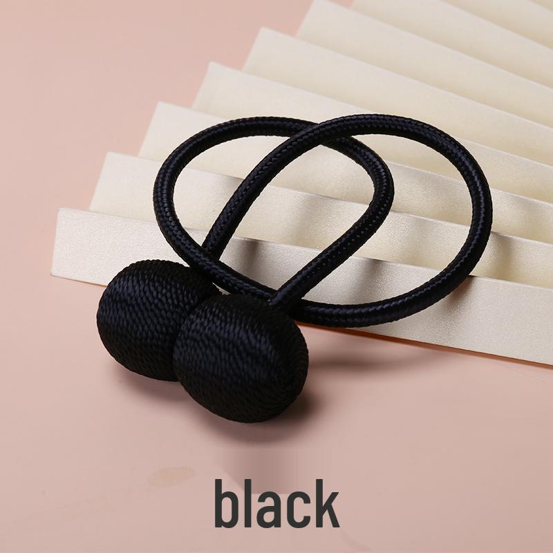Magnetic Headphone Style Curtain Tiebacks - No-Punch Modern Minimalist Design