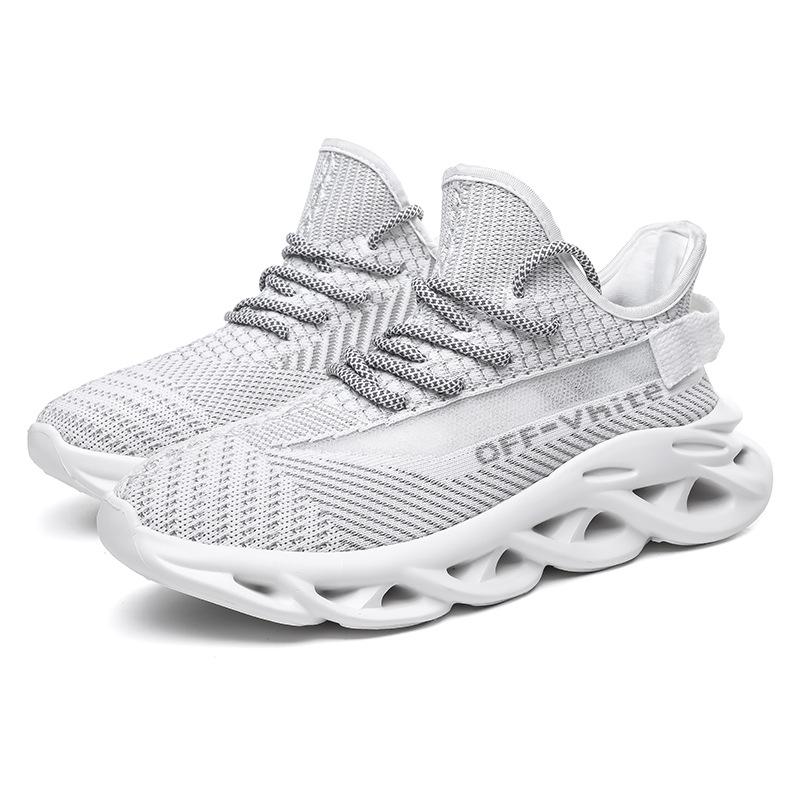 2025 Summer Large Size Internet Celebrity Tide Shoes Men's Casual Korean Version of Blade Coconut Shoes Sports Student Men's Mesh Shoes