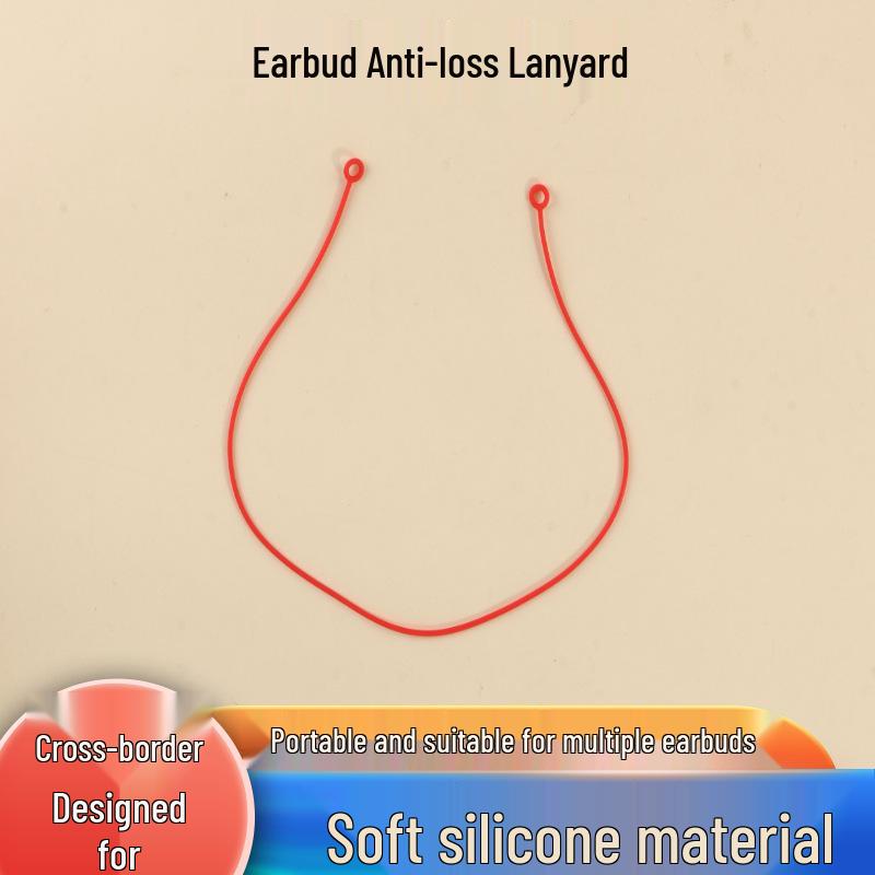 Silicone Noise-Reducing Earplugs with Anti-Lost Lanyard