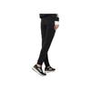 Adidas Logo Comfortable Warm Lace-Up Knitted Sports Pants Women bottoms Black DW7950