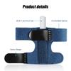 Trigger Finger Splint Brace Support for Middle Pinky Pointer Ring Thumb with Palm Strap Straighten Curved Broken Fingers