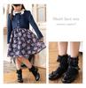 Short socks for formal frilly lace short [Arisana] kids, girls, socks, white, black, school, socks, white, medium,