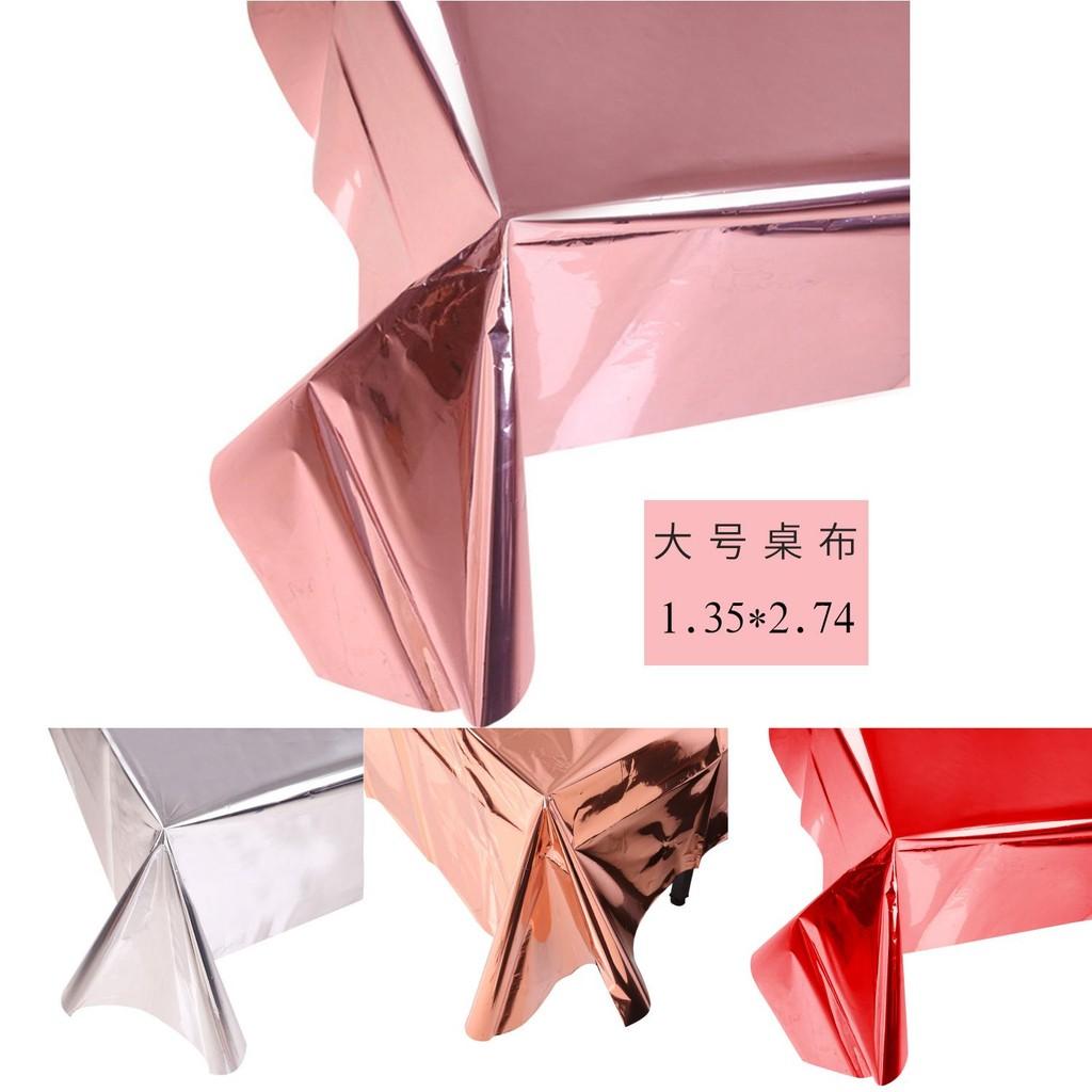 Premium Silver Disposable And Gold Tablecloth Perfect For Holiday Gatherings And Events