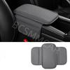 PU Leather Car Interior Armrest Cushion Pad Center Console Storage Box Cover