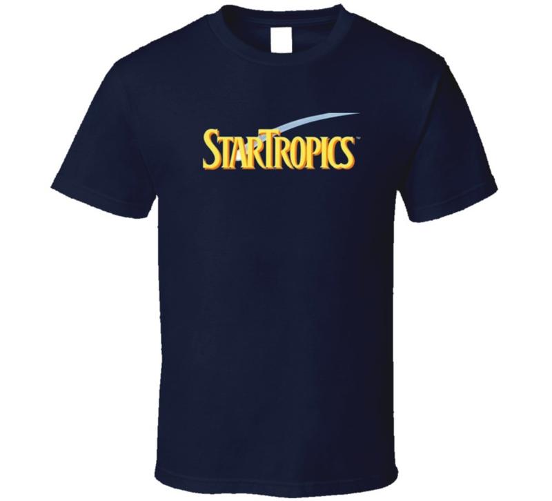 Star Tropics Nes Retro Video Game Unisex T-Shirt