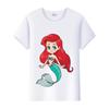 Mermaid Princess Woman T-Shirts Harajuku Streetwear Short Sleeve Ladies Shirt Summer Girl Tops Child Clothing Female Tees