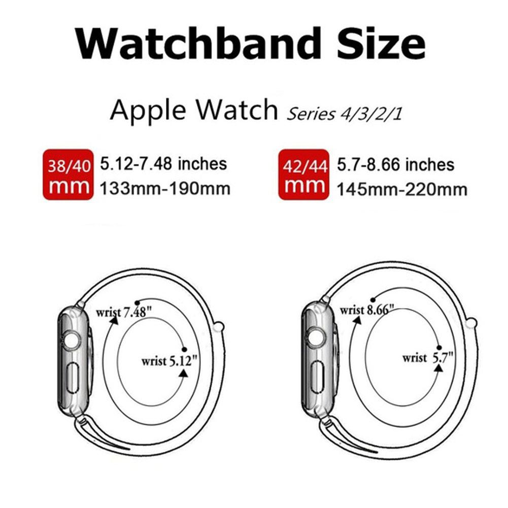 Nylon Watch Strap 38mm / 40mm 42mm / 44mm Sports Watch Band for iOS Watch 1 2 3 4 Accessories