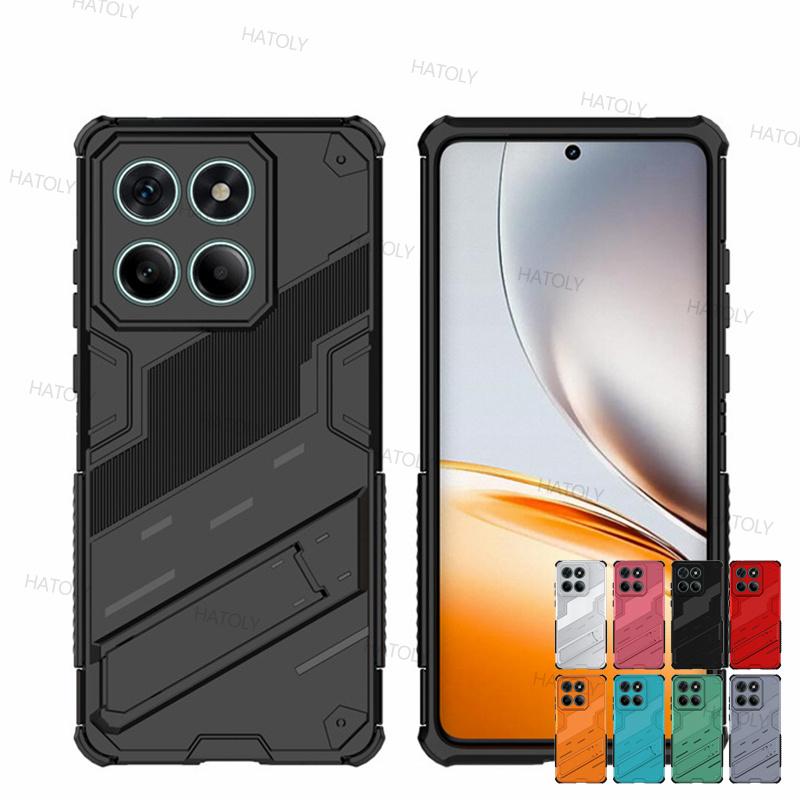 For Motorola Edge 60 Fusion Case Motorola Edge 60 Fusion Cover Shockproof TPU Armor PC Silicone Back Cover Moto Edge 60 Fusion