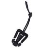 1Pcs Backpack Carabiner Elastic Rope Webbing Buckle Winder Strap Hang Buckle