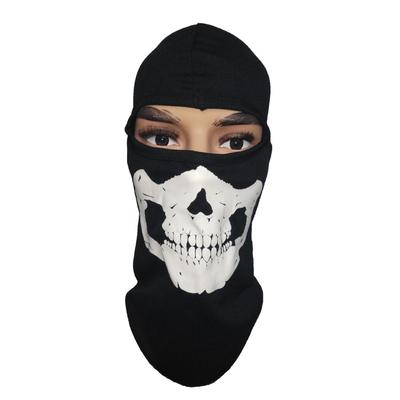 Call of Duty Taktische Ghost Totenkopfmaske: Winddichte, Warme & Schnelltrocknende Radsport-Kopfbedeckung