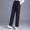 Hodo Women's Winter Down-Filled Straight-Leg Trousers