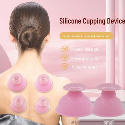 Ensemble de ventouses en silicone pour la maison pour l'absorption de l'humidité et la moxibustion