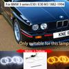Cotton Headlight Halo Angel Demon Eyes Kit Angel Eyes Light for BMW 3 Series E30 E36 M3 333i 325i 323i 316i 318i 325td 1982-2000