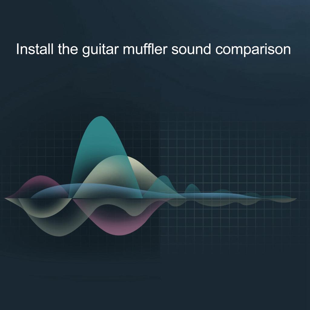 Gitarrensaiten-Mute-Geräuschdämpfer, Aluminiumlegierung, Akustikgitarren-Schalldämpfer für den Heimmusiksalon