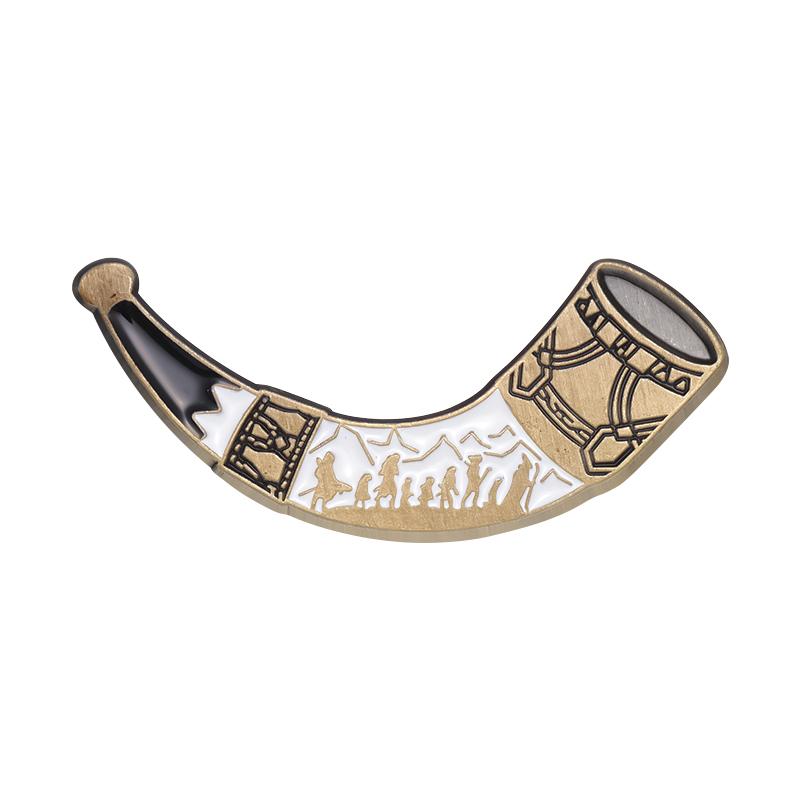 Smaltované odznáčky Westernová fantasy novela Vlastní filmové brože Odznáčky na klopu Šperky Dárek pro fanoušky přátele