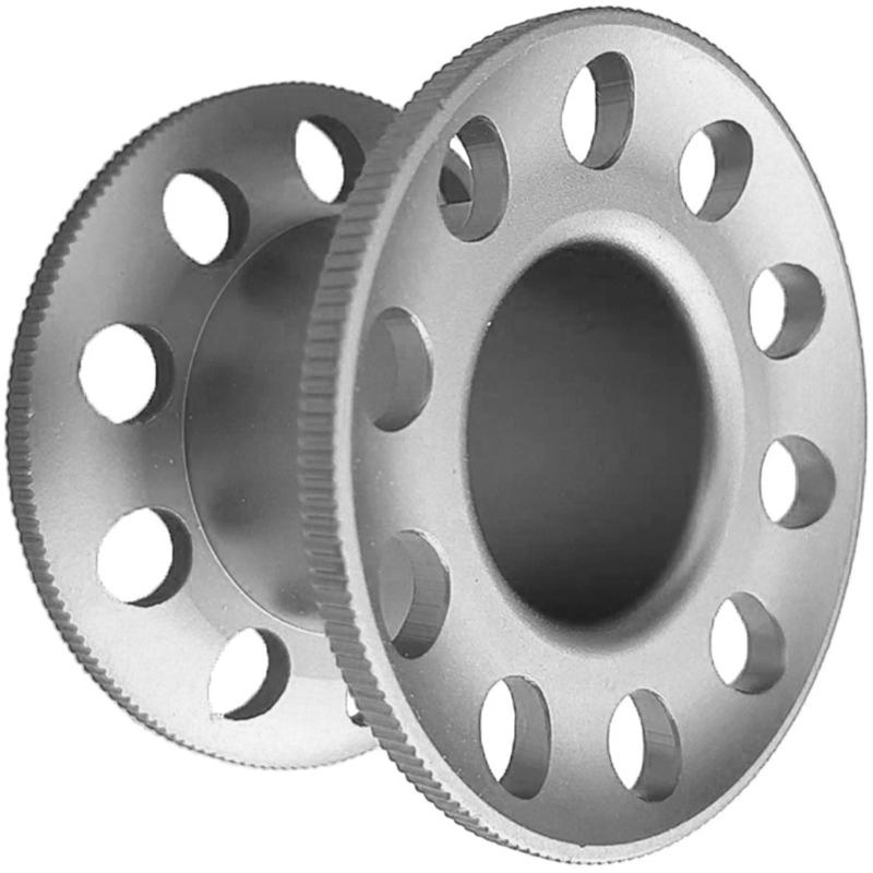 Light Weight Aluminum Alloy Miniature Corrosions Resistant 10 Hole Diving Reel for Diving and Underwater Photography