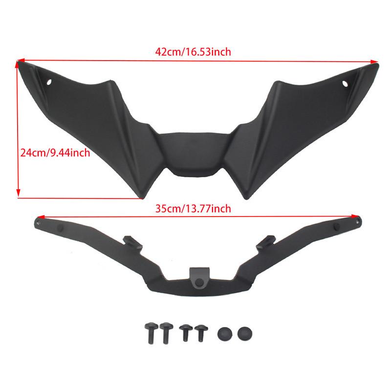 1pcs ABS Motorcycle Headlight Spoiler Fit for Yamaha MT-09 / MT-09 SP 2021-2023