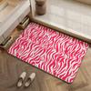 Pattern T-Tiger Stripe Pattern Floor Mat Eco Diatomite Antibacterial Odor-Resistant Floor Mat & Drain Pad for Kitchen & Bathroom