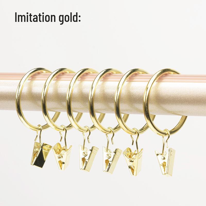 Metallvorhangclips & -ringe mit Haken