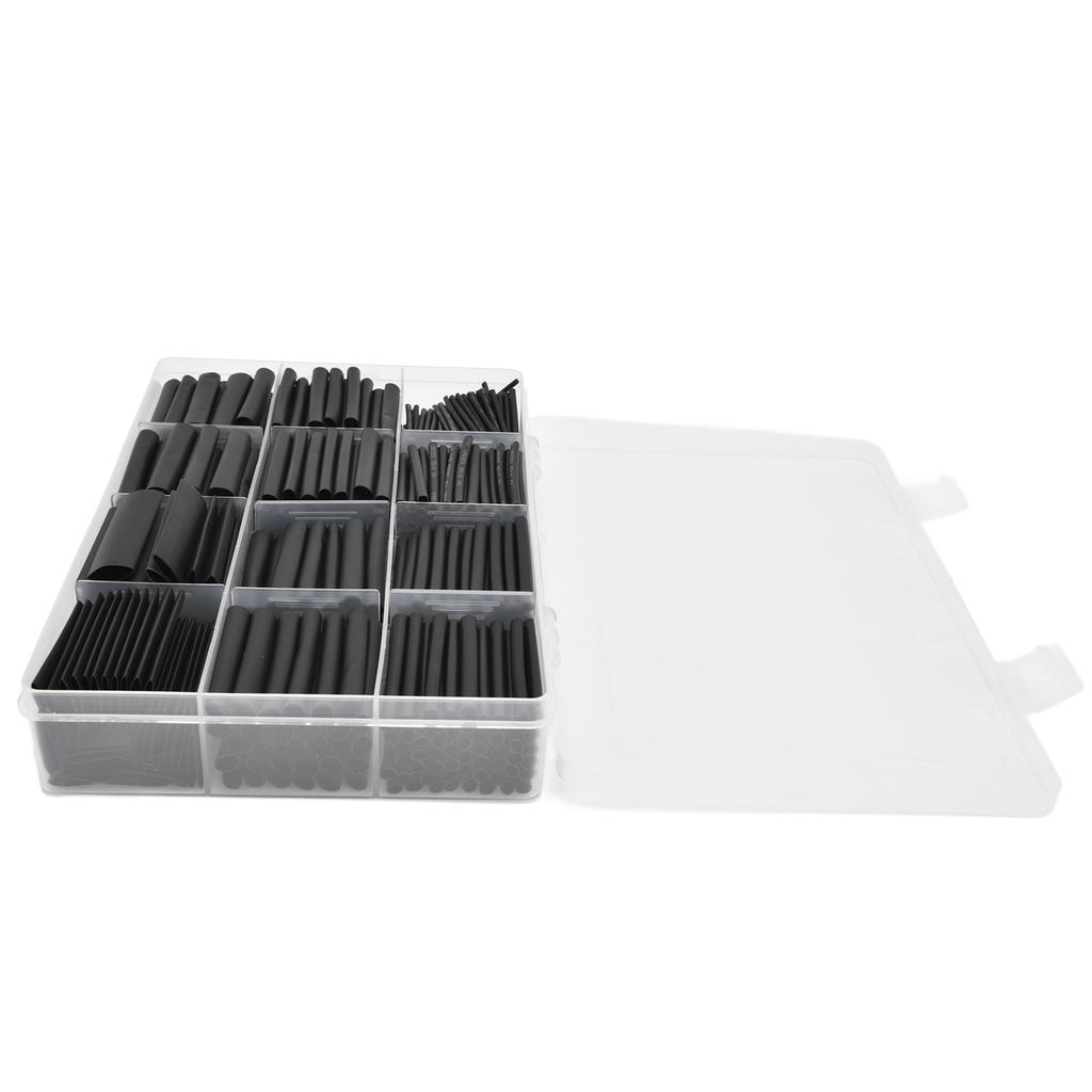 650Pcs Heat Shrink Tubing Boxed Insulated Sheathed Flame Retardant Electronic DIY Kit