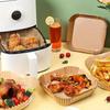 100 High-Quality Air Fryer Pad Paper - Thickened, Non-Stick, Oil-Resistant, Suitable For 2-8 Air Fryer - Essential Kitchen And
