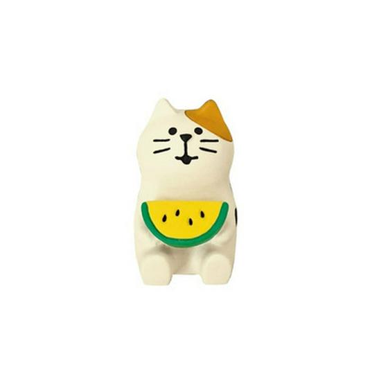 Japanese ZAKKA Edible Watermelon Cat Toys - Cute Summer Photography Miniatures