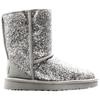 UGG  Classic Short Cosmos Glitter - Silver Women Sneakers 1105390-SLVR