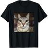 Silly Staring Cat Meme T-Shirt