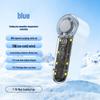 T76 Turbo Handheld Fan: USB Rechargeable, 199 Speeds, Portable Cooling with Ice Pack