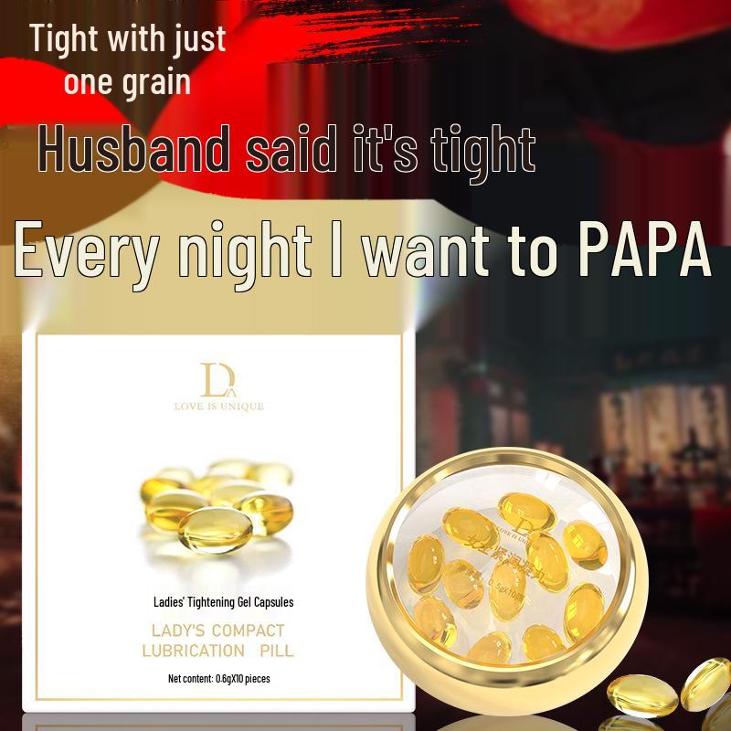 Exclusive Love Lady Tightening and Lubricating Capsules - 10 Count for Enhanced Intimacy
