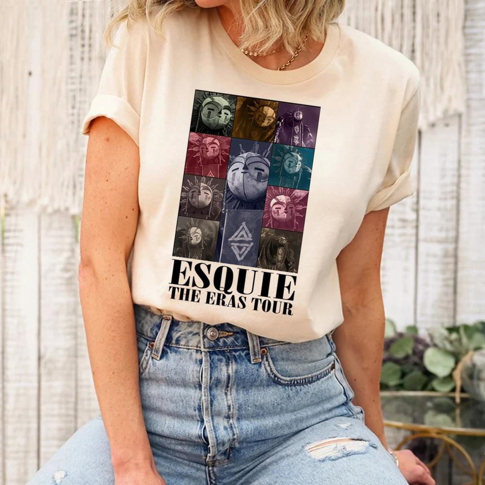 Clair Obscur Expédition 33 Tshirt Girl Anime Punk 2000s Retro Shirt Graphic Comfortable Classic Graphic