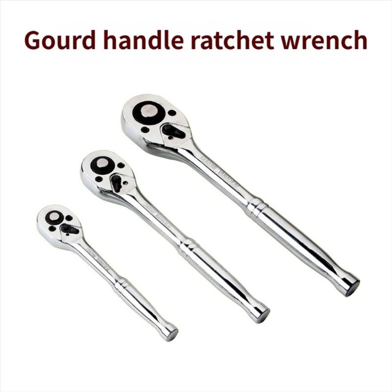 3Pcs Professional Ratcheting Wrench Tool 1/2 3/8 1/4 Inch Perfect For Mechanics And Home Improvement Tasks