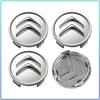 4Pcs 60MM Car Wheel Center Hub Cap Tire Rim Cover Decoration For Citroen C1 C2 C3 C4 C4L C5 C6 C8 DS3 DS4 DS5 DS6 LS Berlingo Picasso c elysee