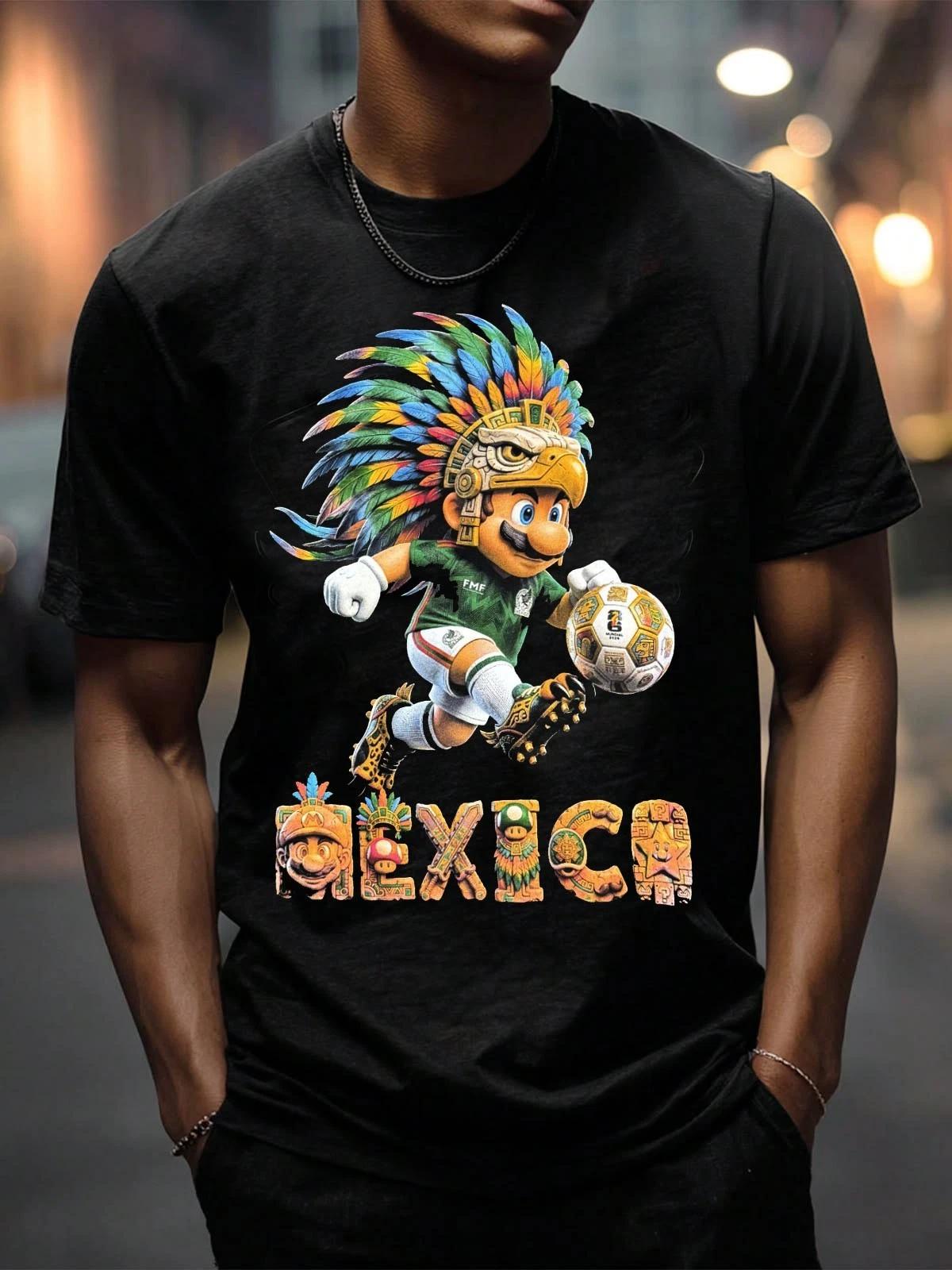 MEXICO WORLD CUP 2026 BLACK T-Shirt Men s SIZES XXL