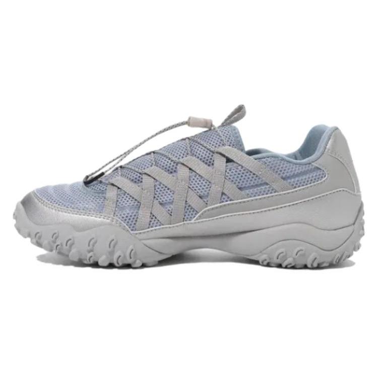 

New FILA Cushioning Wear Resistant Low Top Running Shoes Unisex Gray Blue 1XM02347G_256 36.5