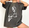 Vintage Lavato Ed Sheeran Cantante Britannico Musica Merch Regalo per Fan Grafica Oversize T-shirt Uomo Donna Maglietta Stampata Estiva Casual Moda Abbigliamento Unisex