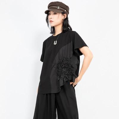 Short Sleeve Oversized Vintage Casual Loose Summer T Shirt Tops Women T-shirt