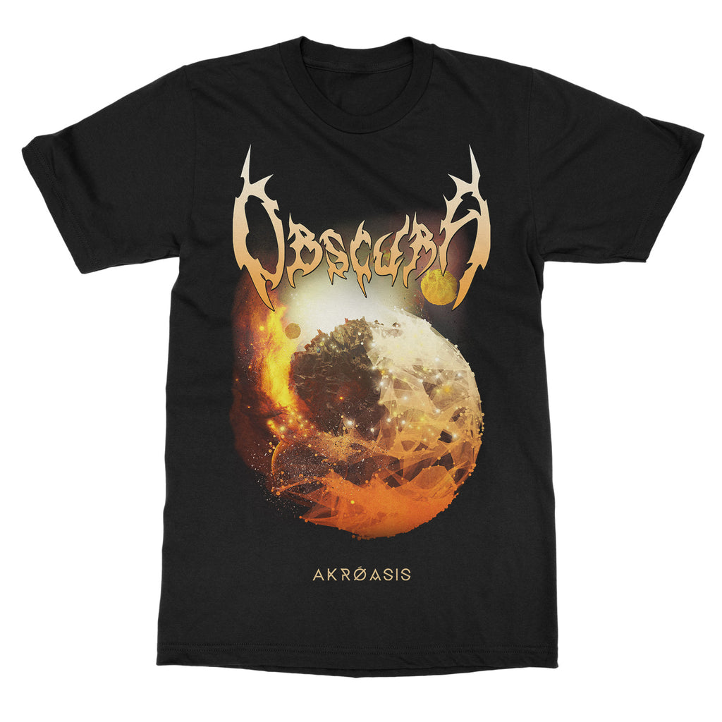 Hot Obscura Band Graphic Cotton T-shirt Unisex Summer Short Sleeve Fashion Brand Tee Luxury Casual Vintage Retro Top