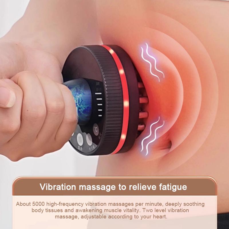 Meridian brush universal multifunctional scraping instrument for the whole body - abdominal massager