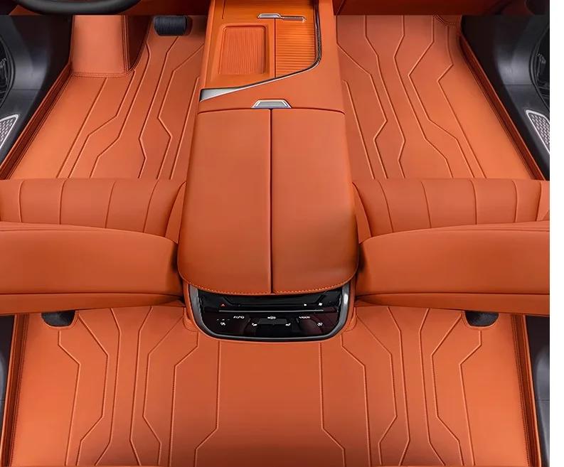 Customized Full Coverage Car Floor Mat for Mercedes Benz EQA 2023 EQB 5 Seat 7 Seat 2023 EQC Interior Accessories Carpet