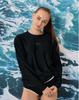 Peullou Semi-Overfit Rash Guard Black