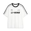 Graphic Soccer T-shirt 'White Black' Men's AHSU657-1