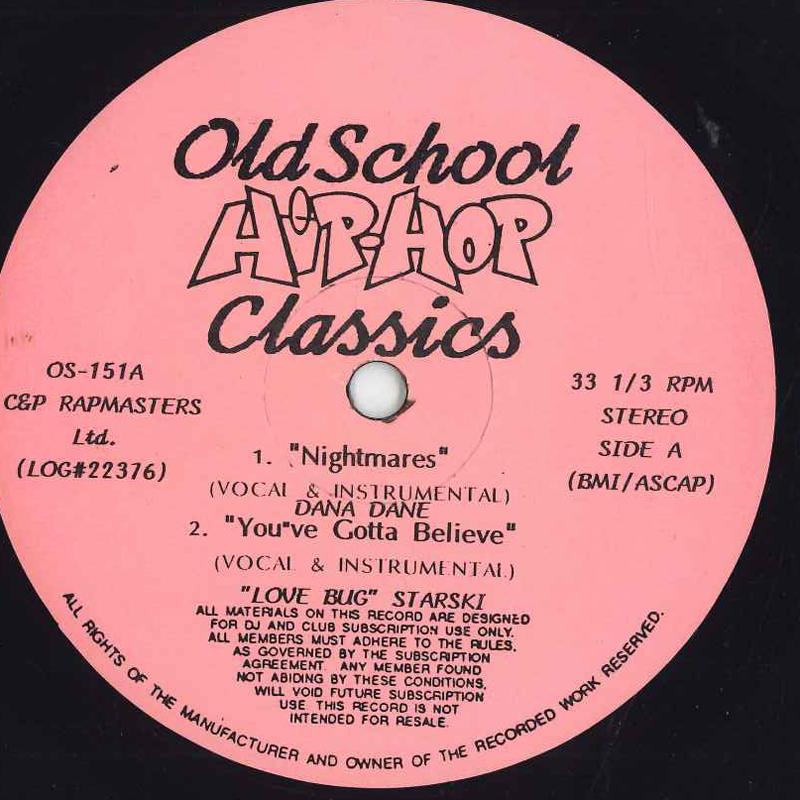 

12inch Record VARIOUS Old School Hiphop Classics OS151 RAPMASTERS US Rap HipHopRB Used