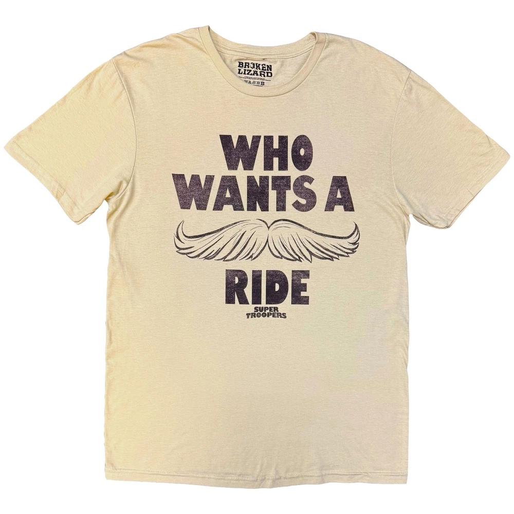 Broken Lizard Who Wants A Ride TShirt Unisexs L