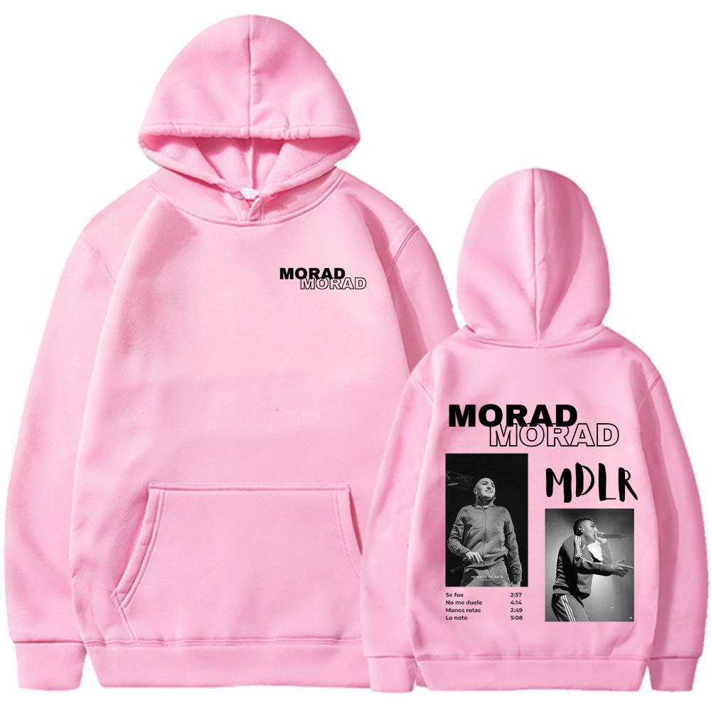 Rapper Morad MDLR Tour Album 2025 Hoodies Men Women Clothing Hip Hop Fashion Hooded Sweatshirts Long Sleeve Pullovers Streetwear