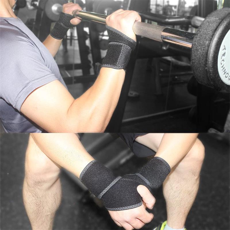 Adjustable Sports Wrist Support Band for Weightlifting & Basketball